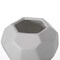 Uniquewise 4-In White Ceramic Table Vase - Modern, Bohemian and Minimalist Decorative Centerpiece for Weddings, Dining & Living Rooms, Offices, Coffee Tables, and Interior Design Accessories